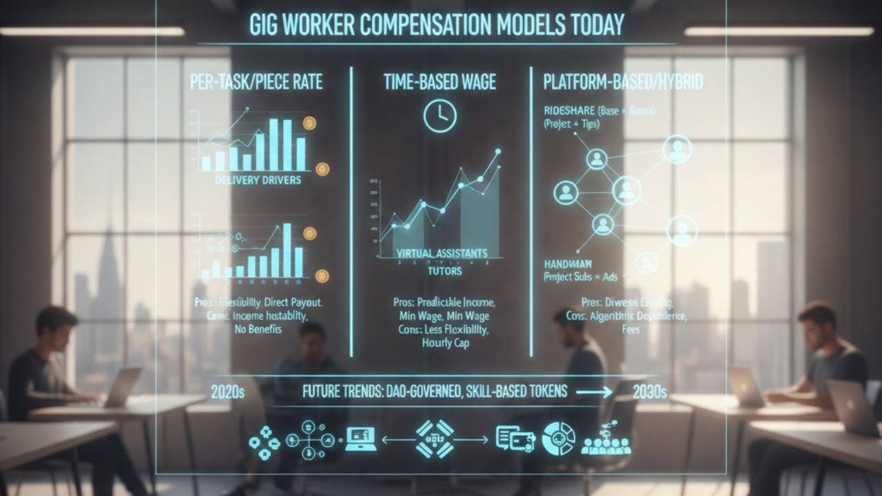 Gig Worker Compensation Models Today